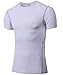 Men's Dry Fit Athletic Compression Short Sleeve T Shirt#1003
