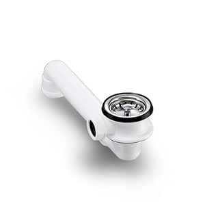 Universal con válvula de canasta 70 mm con espacio Schaffer/desagüe/Y