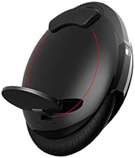 ZKORN Electric Unicycle Balance Car, Electric mobility Adult Single-Wheeled Commuter Off-Road Scooter sense intelligent drift balance car with LED light, 20km/h - 25km/h, Black