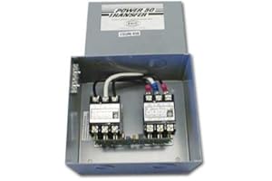 Esco ES50M-65N Automatic Transfer Switch from Power Cord to Generator 3 Pole N.O. 240 VAC 50Amps/Pole