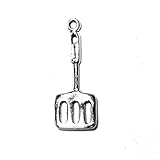 Sterling Silver 3D Kitchen Cooks Kitchen Spatula