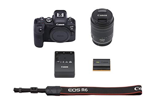 Canon EOS R6 Full-Frame Mirrorless Camera + RF24-105mm F4-7.1 is