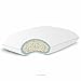Linenspa Shredded Pillow with Gel Memory Foam, Queen, White