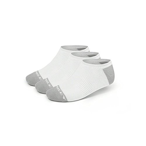Oakley Men's Basic Perfoprmance No Show 3 Pack, White, Medium