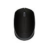 Logitech M171 Mouse Wireless per PC, Mac, Laptop, 2,4 GHz con Mini Ricevitore USB, Tracciamento Ottico, Durata della Batteria di 12 mesi, Ambidestro – Nero