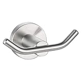 Double Robe Hook 304 Stainless Steel Coat and Towel