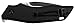 Kershaw Induction Pocket Knife (1905); Black 3.1 Inch Drop Point Blade with 8Cr13MoV Stainless Steel; Includes SpeedSafe Assisted Opening, Flipper, Hawk Lock, and Reversible Pocket Clip