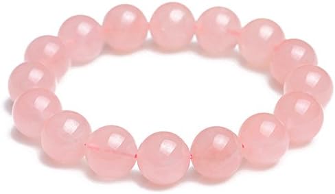 Maxbroad Women Pink Beads Bracelet Red One Size Fits All