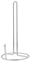 Paper Towel Holder- Stainless Steel Vertical Stand for Paper Towels - 5.5