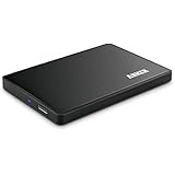 Anker 2.5 Inch USB 3.0 Hard Drive Disk External Enclosure Case for 9.5mm & 7mm 2.5" SATA HDD and SSD