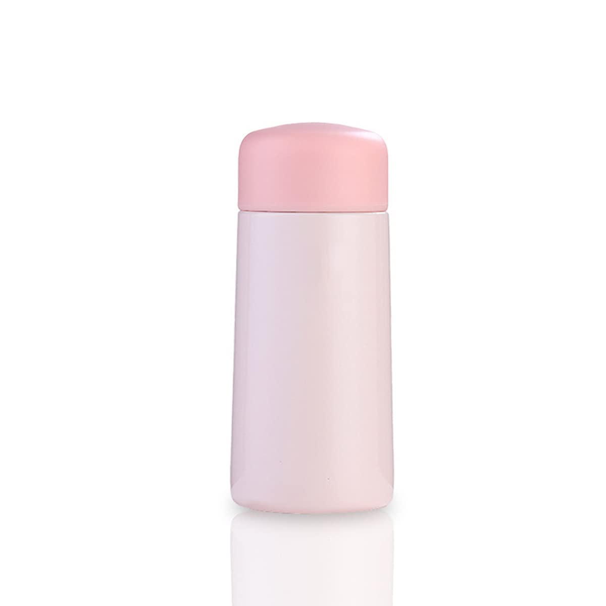 Mini Double Walled Vacuum Cup Flask Thermo,BPA Free Mini Vacuum Stainless Steel Small Flask,Keep Drink,Milk & Cocoa Hot for 6 Hours,No Sweating,Coffee Cup for Handbag or Lunch Bag,2.1*2.1*4.9in,Pink — image 1