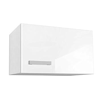 Start Caisson Haut De Cuisine Sur Hotte L 60 Cm Blanc Brillant