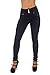 Style K540– Colombian Design, High Waist, Butt Lift, Levanta Cola, Skinny Jeans in Indigo Size 13