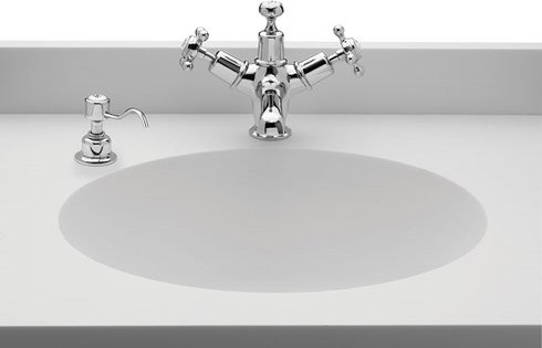 Nostalgia Traditional Retro Built-In Soap Dispenser Burlington Chrome