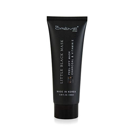The Crème Shop Korean Beauty Skin care Easy to Apply, Exfoliates Dead Skin, Deep Cleansing Facial Mask Strips Blackheads & Whiteheads, Pore and Acne Control - Little Black Mask (Charcoal & Vitamin E) - Thumbnail 4