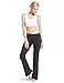 BALEAF Women's Bootcut Yoga Pants High Waisted Cotton Bootleg Work Pants with Inner Pockets 30