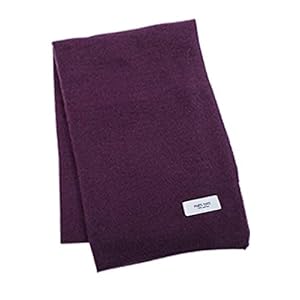 [matti totti] 極上のカシミヤ100％ ストール【メンズ】ニット 大判 厚手 無地 F0114B