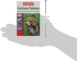 Beaphar Calcium Tablets for Dogs 180 Count Calcium Minerals Seaweed view 3
