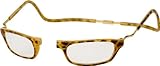 Clic Reader XXL Single Vision Half Frame Designer Reading Glasses, Dark Tortoise, +1.75