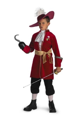 Captain Hook Costume - Child Costume Standard