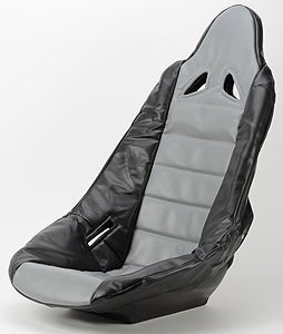 JEGS Performance Products 70286 Roll & Pleat Pro High Back II Vinyl Seat Cover (cover only)