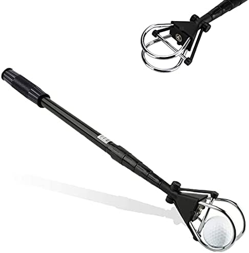 RUIGRA Golf Ball Retriever, (24″-70″) Telescopic Golf Ball Picker with Automatic Locking Tool Portable Golf Pick Up Scoop Balls Grabber Retriever Golfer Tackle Accessory Golf Gift for Men RUIGRA Golf Ball Retriever, (24″-70″) Telescopic Golf Ball Picker with Automatic Locking Tool Portable Golf Pick Up Scoop Balls Grabber Retriever Golfer Tackle Accessory Golf Gift for Men