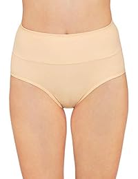 GNEPH - Bragas de algodón para mujer, transpirables, de cintura alta, elásticas, con cobertura completa