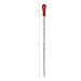 1ml Glass Graduated Pipette Dropper with Red Silicone Cap Glass Dropper Pipette 5 Pcs