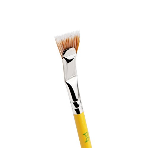 Bdellium Tools Professional Makeup Brush Studio Line - Duet Fiber Bent Mascara Fan 729