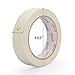 HappyHapi White Masking Tape 1 inch, 15 Rolls Masking Tape with Small Hole(1.5inch) for Packing, Labeling, Drafting and Craft, White Painters'Tape for Art &Craft