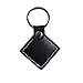 YARONGTECH 125khz fob em4100 ID Genuine Leather key black color (pack of 2)