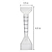RAW 1 1/4 Pre-Rolled Cone Filler and Loader w/Measuring Guide - Includes: packNpuff Cone Filling Tool, and Wooden Packing Stick