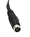 Devinal 5 FT (1.5M) 7 Pin Mini DIN S-Video Plug to 3 RCA Plug Cable S-Video 7-Pin male to 3-RCA male RGB Composite Video Cable Adapter for DVD, DVD, TV, HDTV, VCR's, CD players