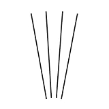 Royal 7.5" Black Sip Straw, Package of 1000