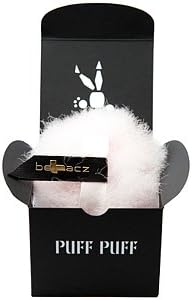 Belmacz Puff Puff Goose-Down Powder Applicator-Jade: Paradise (pale pink)
