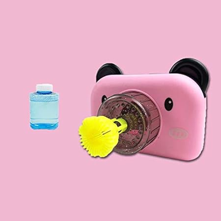 Amazon 子供バブルバブルマシーンくまちゃん 風車 ピストル シャボン玉 子供 おもちゃ かわいい バブルマシン シャボン ポータブル玉製造機 電動アウトドア 外遊び ステージ 誕生日 パーティー 結婚式 プレゼント くまちゃん ピンク シャボン玉セット おもちゃ