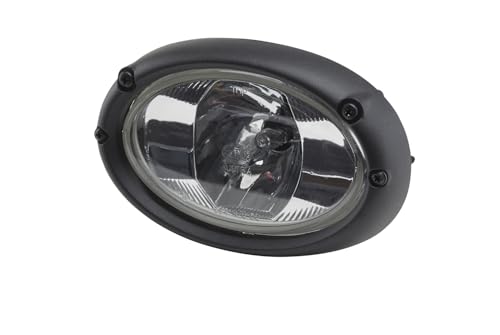 HELLA 1GA 996 161-101 Alogeno-Faro da lavoro, Oval 100, 12V, Montaggio, interno/Raccordo a vite, Fissaggio a 2 punti, Illuminazione a lungo raggio, Spina AMP