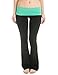 Cotton Cantina Juniors Fold Over Cotton Spandex Pants
