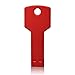 RAOYI 10 Pack 8GB USB Flash Drive USB 2.0 Metal Key Shape Memory Stick Thumb Drive Pen Drive-Red
