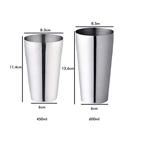 Cocktail Set bildet Bar Zubehör Verbrauchsmaterialien Werkzeuge 14 Stück Edelstahl-Barmixer-Werkzeug-Set Shaker Milk Tea… – Bild 7