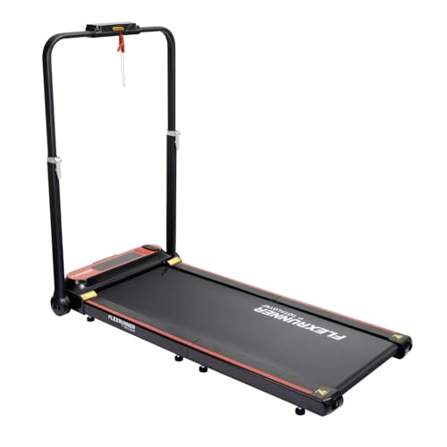 CV Directo FlexRunner Caminadora Plegable Portátil para Ejercicio en Hogar y Oficina 8 Velocidades by TotalGym con Conexión y Bocina Bluetooth Panel Digital Contador de Calorias
