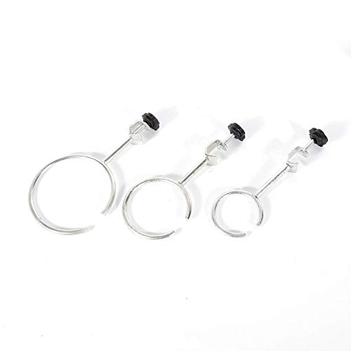 Laboratory Support Stand-50cm Include lab Stand,Test Tube Clamps, Fixing Clip, Support Rings, Apparatus for Laboratory Chemical Reactions Such as Distillation Apparatus