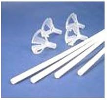 White Balloon Cups and Sticks (PK20)
