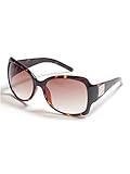 G by GUESS Women's Plastic Sunglasses with Rhinestone G