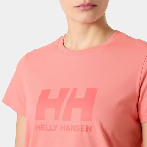 Maglietta con Il Logo W HH 3.0 Donna, Mandorla Corallo, S
