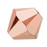 Swarovski Crystal, #5328 Bicone Beads 4mm, 24 Pieces, Crystal Rose Gold 2X