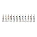 Reeves Gouache Paint 10ml Tubes, Set of 12,