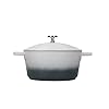 MasterClass-MCMCRD20GRY-Lightweight-Casserole-Dish-with-Lid-Induction-HobOven-Safe-Cast-Aluminium-Ombre-Grey-25-Litre20-cm MasterClass Small Casserole Dish with Lid, Lightweight Cast Aluminium, Induction Hob and Oven Safe, Grey Ombre, 2.5…