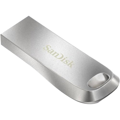 SanDisk 256GB Ultra Luxe USB 3.1 Gen 1 Flash Drive - SDCZ74-256G-G46, Black