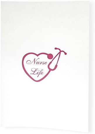 Nurse Notebook stethoscope, nurse notebook, notebook 8x5, lined pages, nurse gift, nurse stationary, nursing student, stethoscope, medical gift, doctor gift, nurse accessories, nursing supplies, nurse Office Product